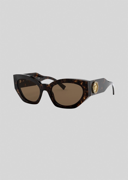 Ochelari de Soare Versace Versace Havana Medusa Crystal Dama | RIHASVN-54